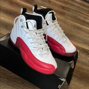 Jordan Kids Sneakers in Red and White